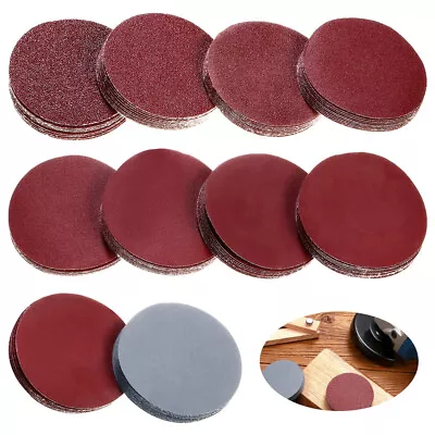 100x 3 Inch Sanding Discs 80-3000 Grit For Drill Wet Dry Hook Loop Sandpaper Pad • $10.44