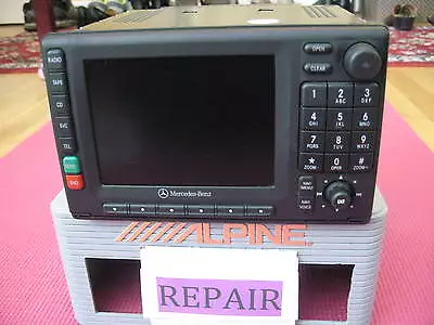 MERCEDES BENZ Radio HeadML500ML350ML320 COMAND RADIO(WE REPAIR YOUR COMAND)y • $200