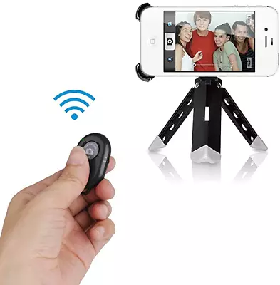 Wireless Bluetooth Selfie Remote Camera Shutter For IPhone Android UK • £3.25