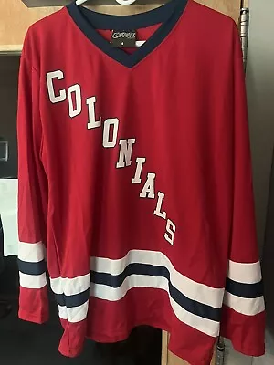 Robert Morris University Colonials Sga #18 Hockey Jersey - Adult Small • $20.99