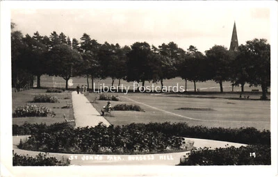 £6.50 • Buy St Johns Park Burgess Hill Sussex  RPPC Postcard (ref 1030-23)