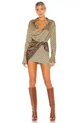 L'Academie The Kamille Mini Dress Revolve Size M Western Country $248 • £142.49