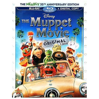 The Muppet Movie: The Nearly 35th Anniversary Edition [Blu-ray + Digital Copy] • $8.90