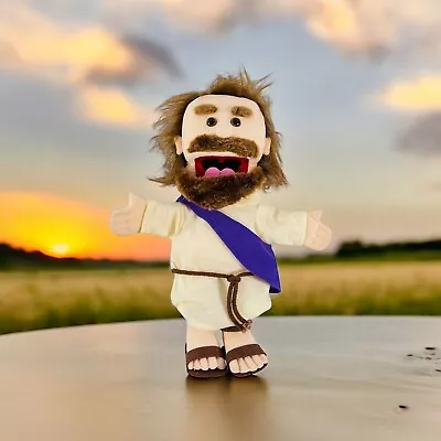 Silly Puppets Jesus Hand Puppet 14  Christian Sunday School Kid's Bible Plush • $44.95