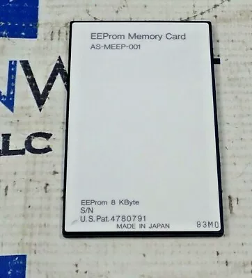 EEProm Memory Card  AS-MEEP-001 8KByte AEG • $277