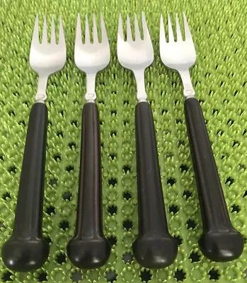 Denby-Langley SAMARKAND BROWN  Stainless 4 Dinner Forks England Flatware E29G • $94.95