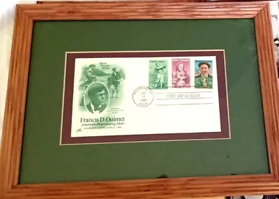 $12.94 • Buy Golf Hero First Day Cover Framed Stamp Francis B. Ouimet