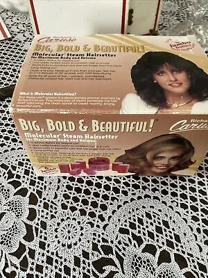 Vtg 90's Big & Bold Caruso Molecular Hairsetter Hair Steam Roller Curler Set • $29