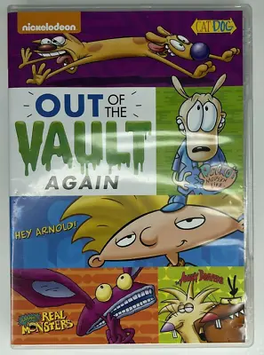 $9.95 • Buy Out Of The Vault Again - CatDog, Hey Arnold,.. (DVD, Nickelodeon, 10 Ep)