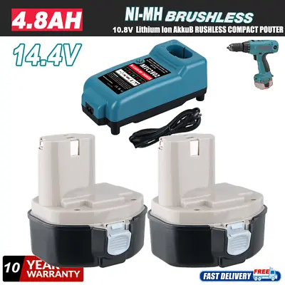 Replace 14.4 Volt For MAKITA 1420 Battery 1433 1434 1435 1422 1435F PA14 Tools • $20.89