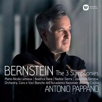 £4.97 • Buy Bernstein: Symphonies Nos. 1 - 3 Antonio Pappano 2018 CD Top-quality