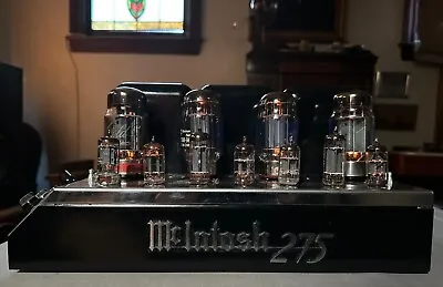 McINTOSH MC275 2-CHANNEL VACUUM TUBE AMPLIFIER In EXCELLENT OPERATING CONDITION • $1