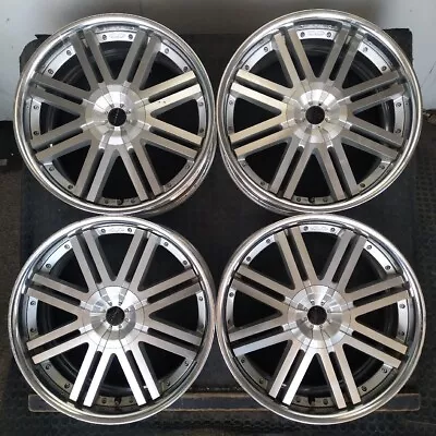 JDM WEDS 18x8J 5x100 5x114.3 ET+42/+48 GENUINE VIP LUXURY STANCE WHEELS • $500