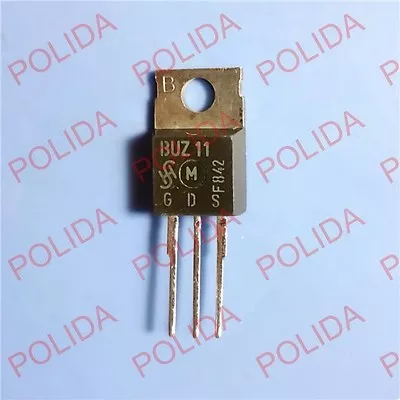 5PCS MOSFET Transistor SIEMENS/INFINEON TO-220 BUZ11 • $2.99