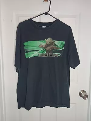 Vintage Star Wars Rare Yoda T-Shirt Size L  • $45