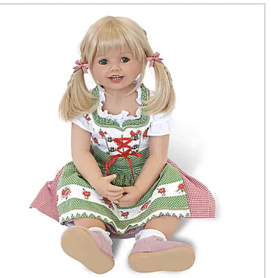 Ashton Drake Louisa Child Doll In Bavarian Costume By Monika Peter-Leicht • $275