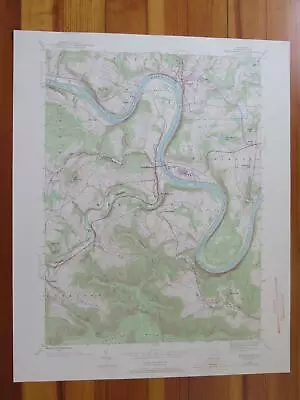 Meshoppen Pennsylvania 1971 Original Vintage USGS Topo Map • $34.95