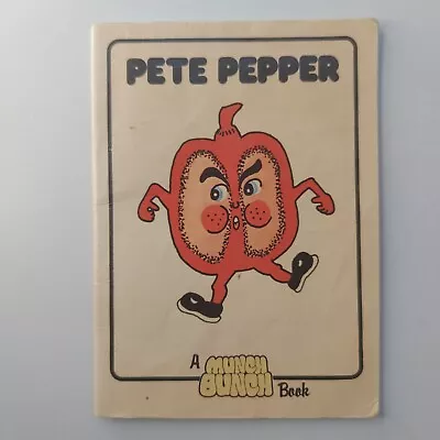 A Munch Bunch Book Pete Pepper Paperback Giles Reed 1979 Vintage England • $40.98