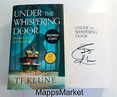 SIGNED Under The Whispering Door By TJ KLUNE 1st/1st UK (2021 Hardcover) NEW • $115.19