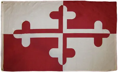 3x5 Maryland Historic Crossland Banner 3'x5' Rough Tex 100D Oxford Poly Flag  • $12.88