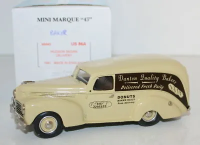 Minimarque 1/43 Us86a - 1941 Hudson Sedan Delivery - Danton Quality Bakers • $398.99