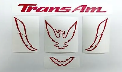 Trans Am Rear Panel Overlay Decal - 93-02 Trans Am • $15