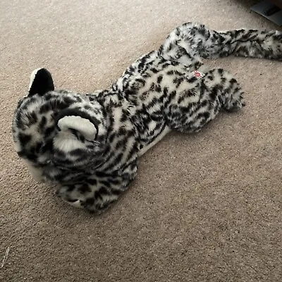 BEAUTIFUL WHITE LEOPARD SOFT TOY Keel Toys • £6.50