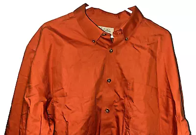 Cabela’s Shirt Orange Outfitter Series Outdoors Workwear Men's 2XL NWOT • $17.50