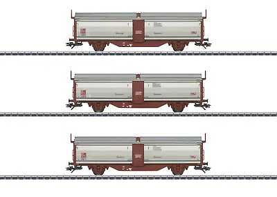 Marklin 47303 HO SJ Type Tbis Sliding Roof/Wall Freight Car (Pack Of 3) • $113.99