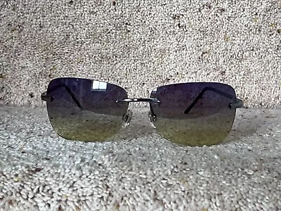 M&S Women's Fashion Green & Grey Tones Tinted Sunglasses • £4.99