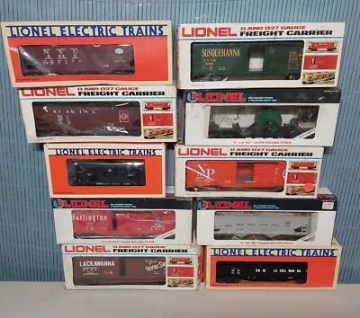 Mixed Lot Of 10 Lionel Trains O Scale Freight Cars (mixed Roadnames) #5 • $60