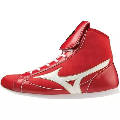 MIZUNO Boxing Shoes LOW Red White Line Finisher • $556.84