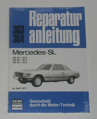 Repair Manual Mercedes R107/C107/107 : 280/350/450 Sl+ SLC • $43.26