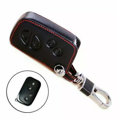 Leather Car Auto Key Fob Cover Case Holder For LEXUS ES GS IS LS LX RX CT 06-1ft • $8.89