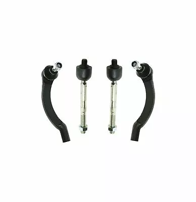 4 New Pc Steering Inner & Outer Tie Rod Ends Kit For Volvo 850 C70 S70 V70 • $29.47