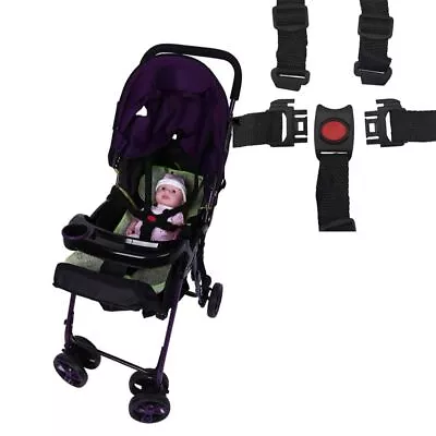 $16.69 • Buy 5 Point Belts For Baby High Chair Pushchair Harness Safe Strap Pram Stroller