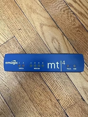 Emagic MT4 Music And Audio Production Portable MIDI Interface • $20