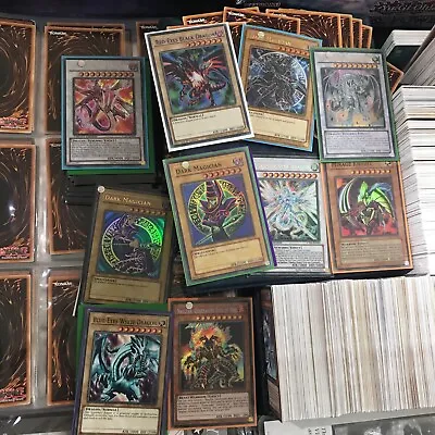 50 Yugioh Cards Includes Ultra And Rare Card Collection Job Lot Bundle • £7.99