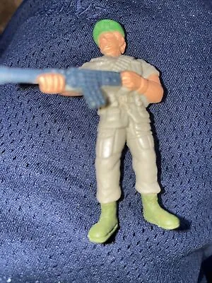 Mattel GUTS Military Action Figures Soldier . Stubble Macintosh 1986 • $2