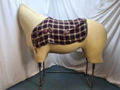 £8.99 • Buy Used 3'6 Top Uk Waffle Horse Rug *Hairy #D493