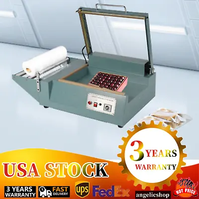 Heat Shrink Wrap Sealing Machine L-Bar Sealer Cutter Packing Machine 1000W • $294.50