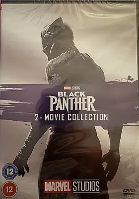 Black Panther 1 & 2 Wakander Forever DVD SEALED Two Movie Collection • £7.29