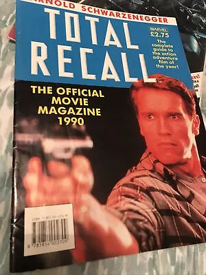 £15.95 • Buy Total Recall Official Movie Magazine Arnold Schwarzenegger Sharon Stone 1990