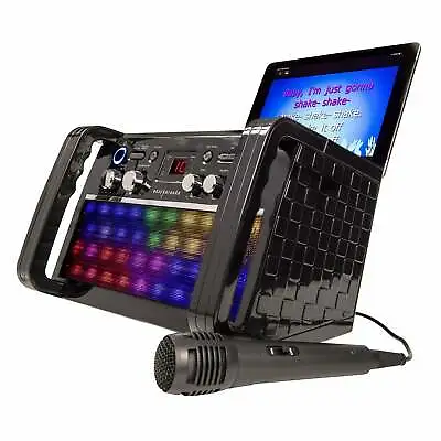 Easy Karaoke Bluetooth Karaoke LED FX & 1 Microphone • £89