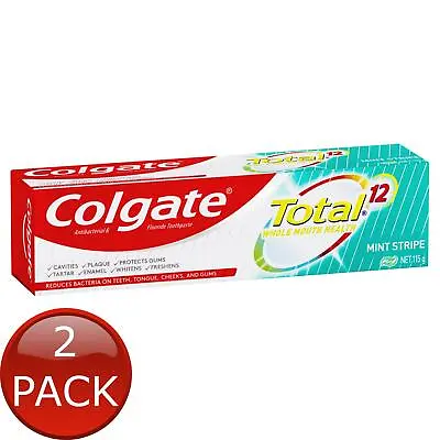 2 X Colgate Total Mint T/P 115G • $17.89