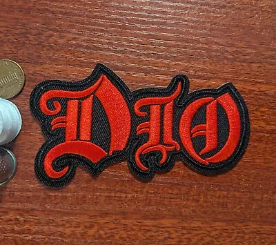 Dio Patch Heavy Metal Rock Band 80s Music Embroidered Iron On 2.25x4  • $5