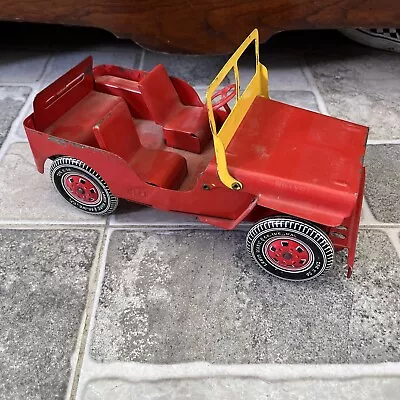 1940's Louis Marx Pressed Steel Willys Jeep - Original • $89.99