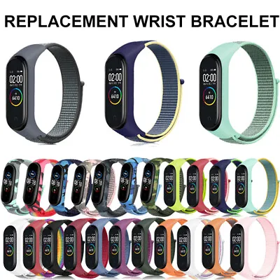 For Xiaomi Mi Band 3 4 5 6 Strap Replacement Wrist Bracelet Sport Watch Band^ • $1.39