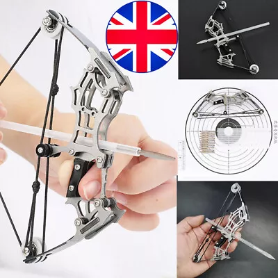 6  Mini Compound Bow Arrows Set Kid Archery Target Shooting Children Toy Gift UK • £17.99