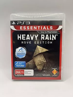 Heavy Rain Move Edition | PS3 Sony Playstation 3 | Complete With Manual • $8.99